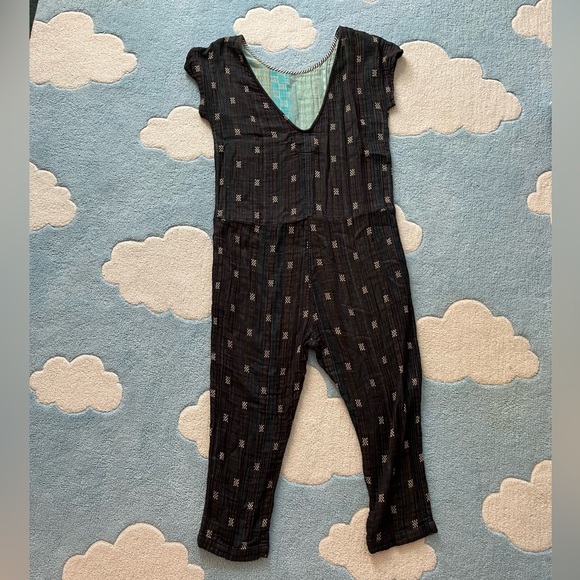 Ace&jig checkerdot onesie size medium. Super soft double gauze- has pockets - Picture 2 of 3